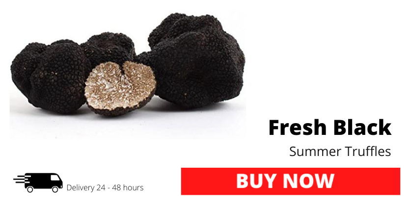 Fresh Black Summer Truffles Tuber Aestivum